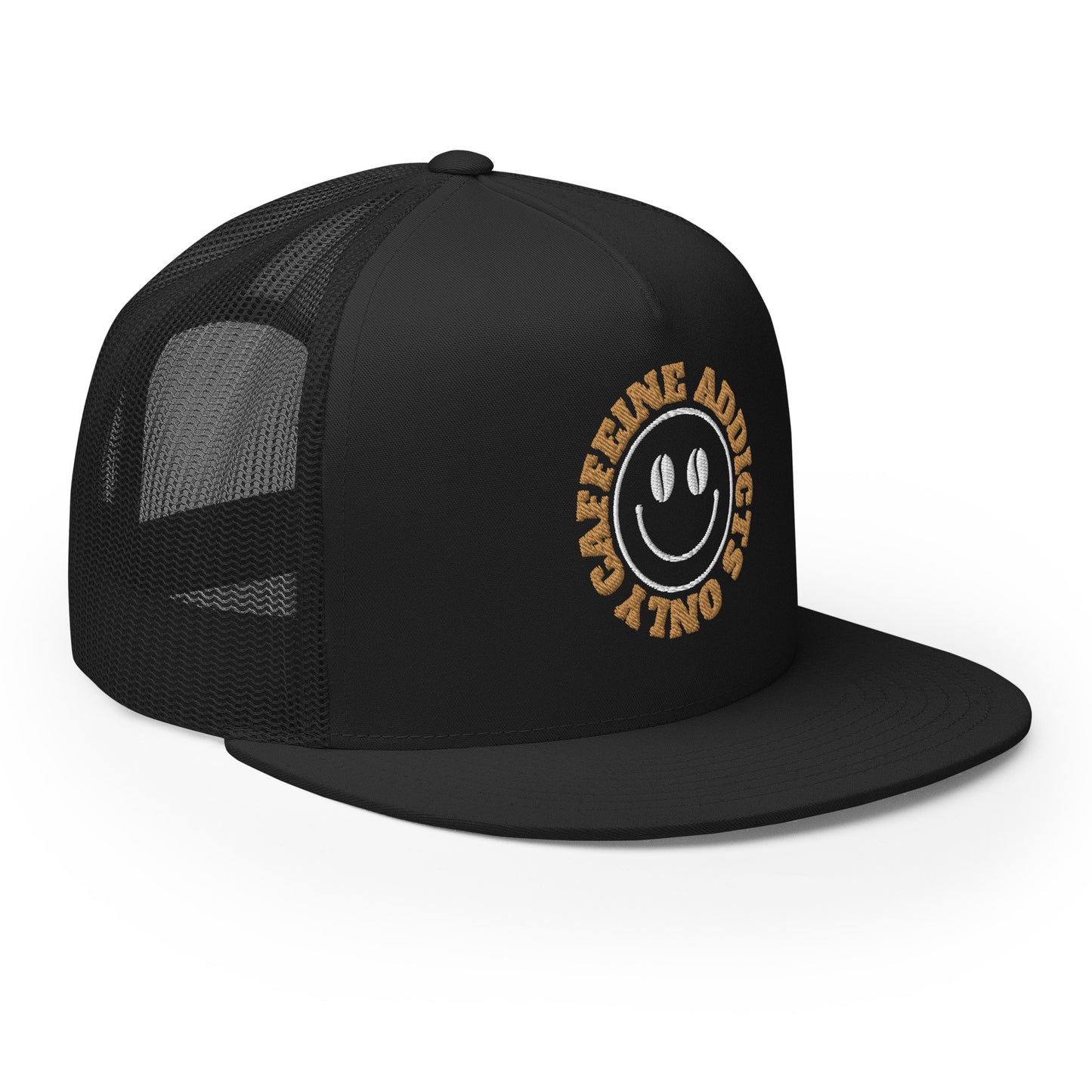 "Caffeine Addicts Only" Trucker Cap
