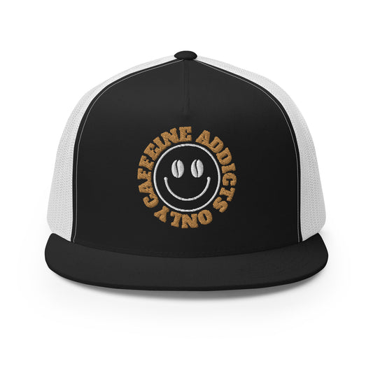 "Caffeine Addicts Only" Trucker Cap