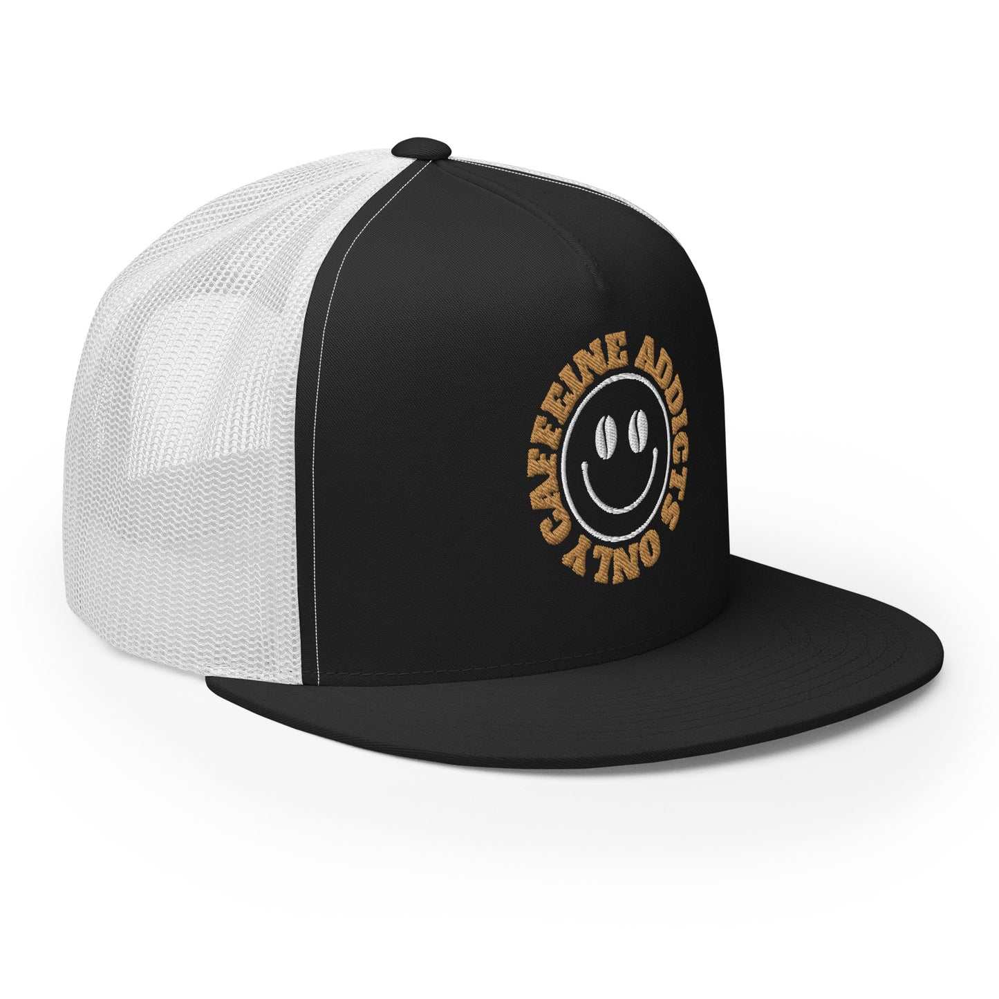 "Caffeine Addicts Only" Trucker Cap