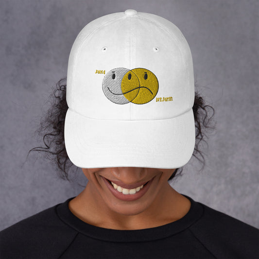 Hi's & Low's White Dad hat