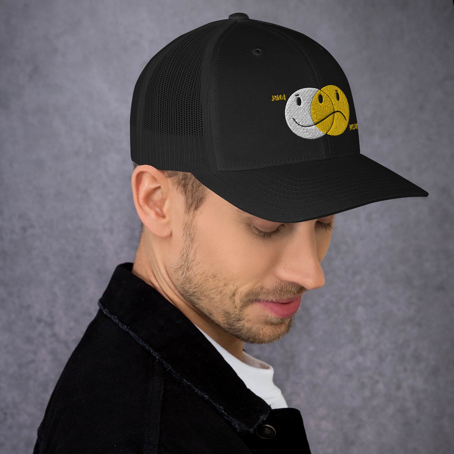 Hi's & Low's Black or Black and White Trucker Cap