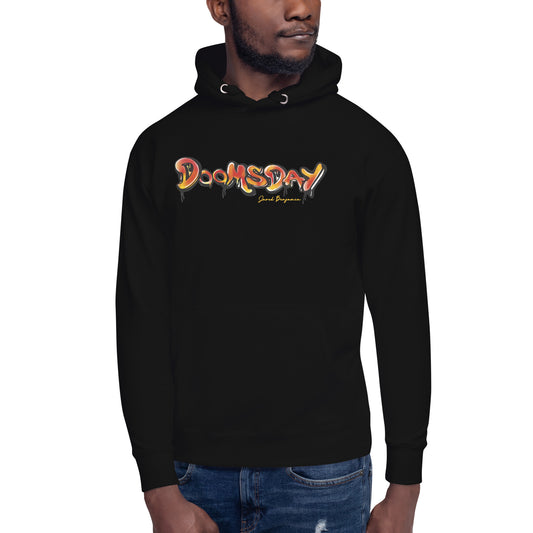 Doomsday Unisex Hoodie (Grey, Black or White)