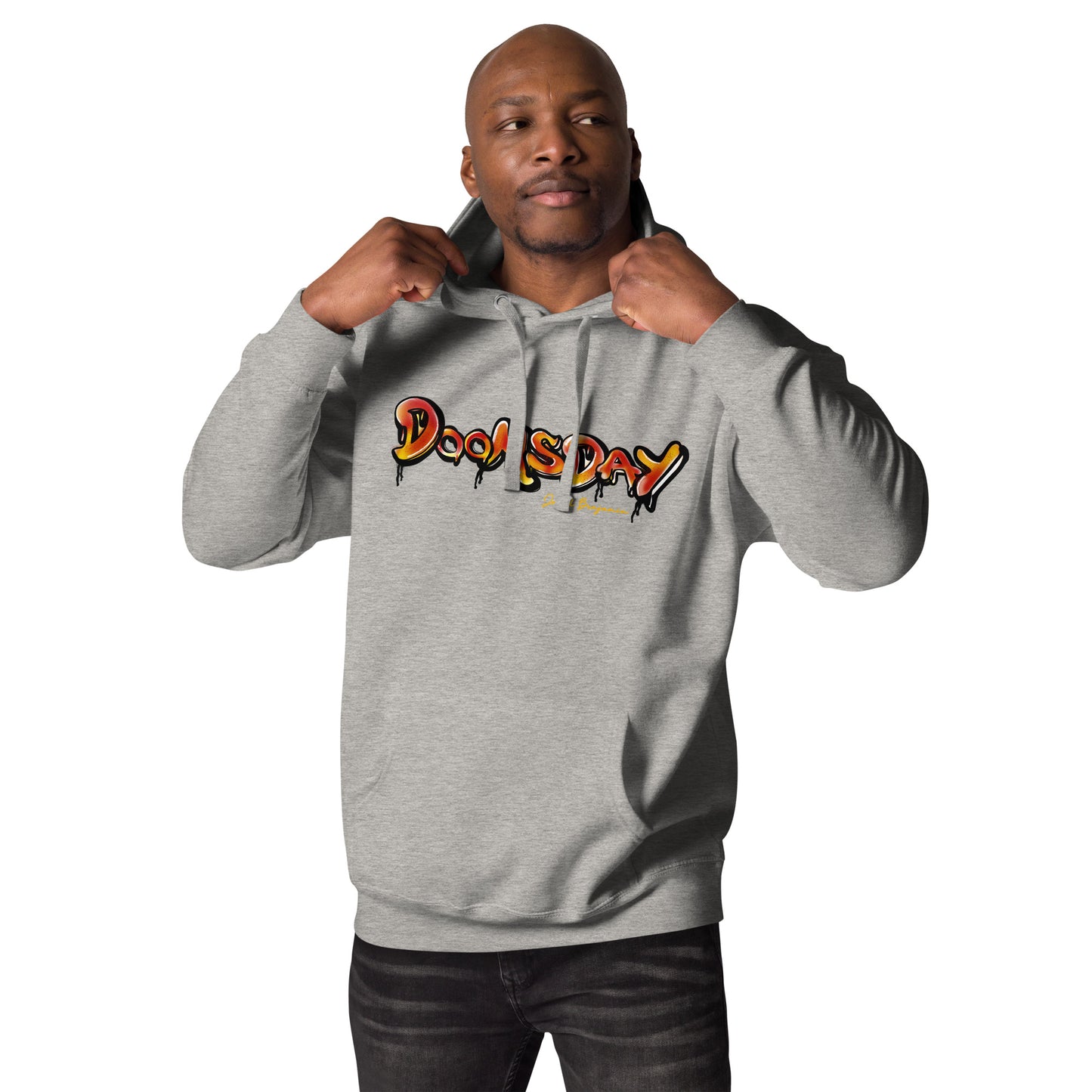 Doomsday Unisex Hoodie (Grey, Black or White)