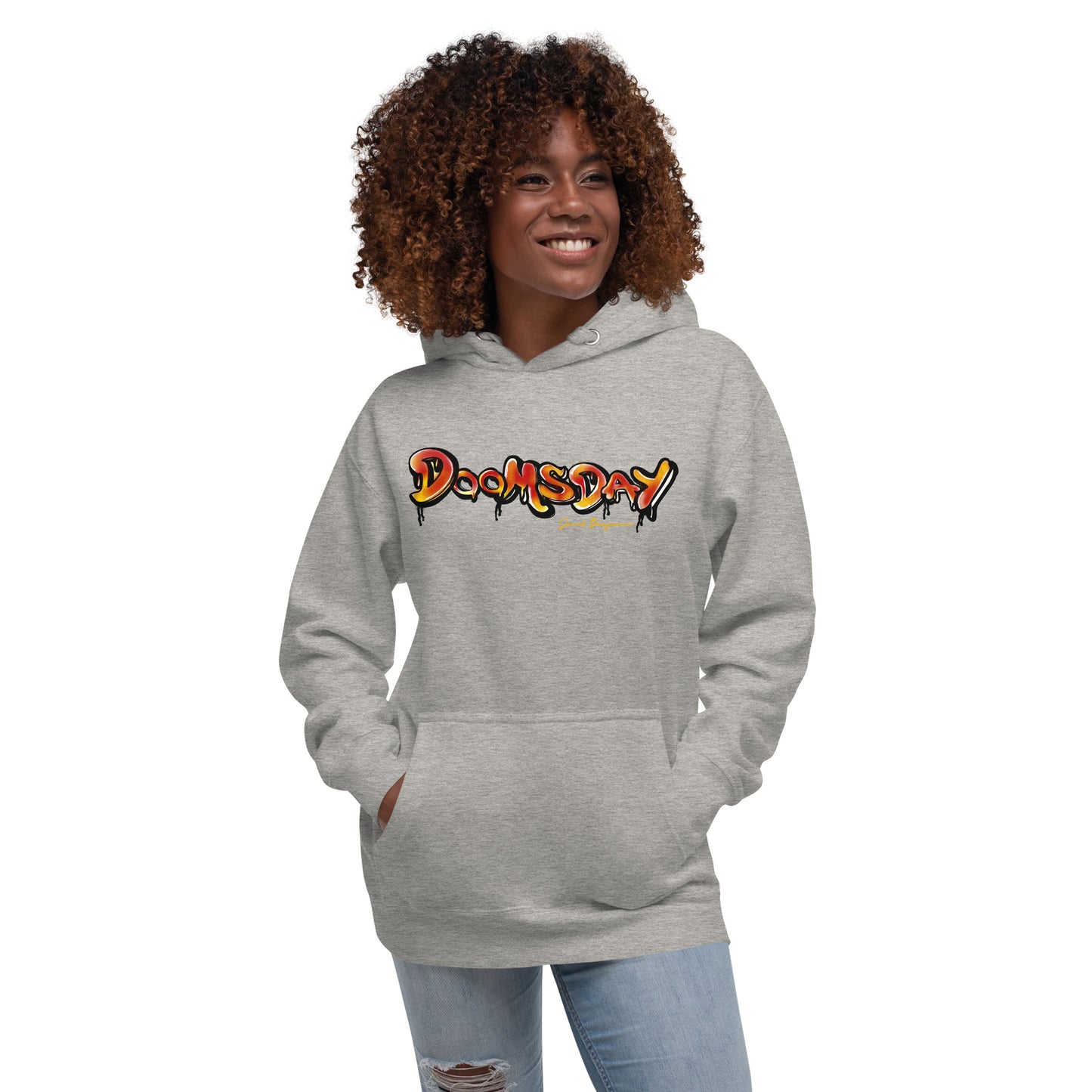Doomsday Unisex Hoodie (Grey, Black or White)