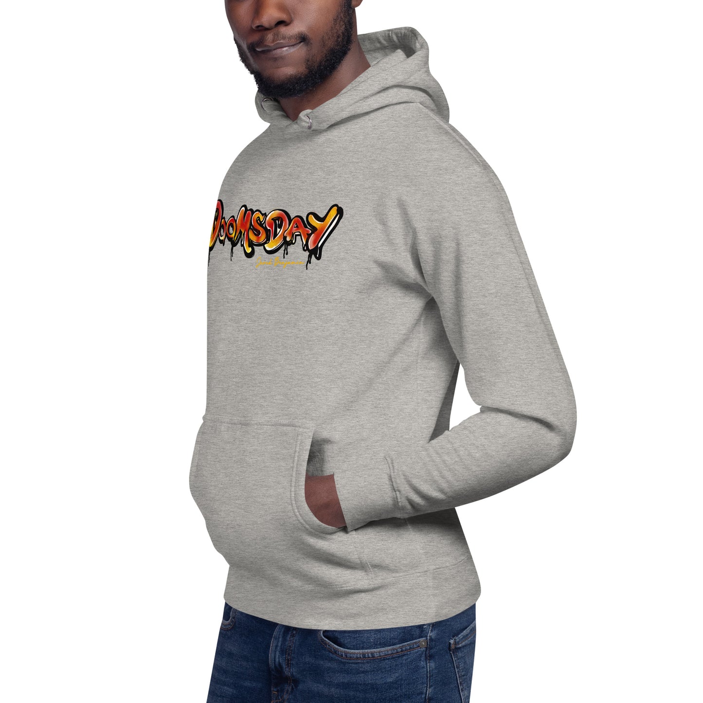 Doomsday Unisex Hoodie (Grey, Black or White)