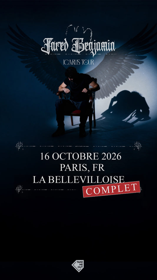 Jared Benjamin VIP Experience – Paris | October 16 | La Bellevilloise