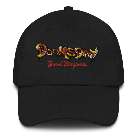 Doomsday Embroidered Dad hat (Multiple Colors to Choose From)