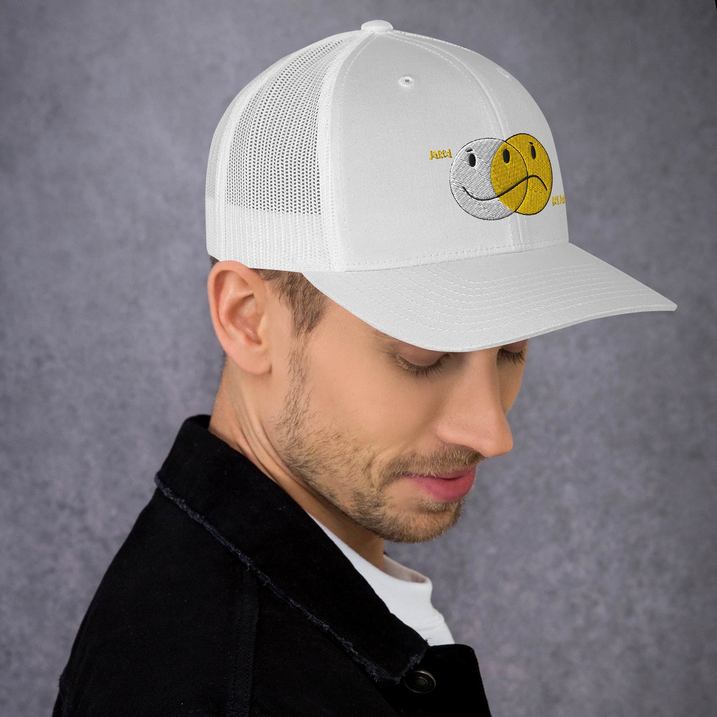 Hi's & Low's White Trucker Cap