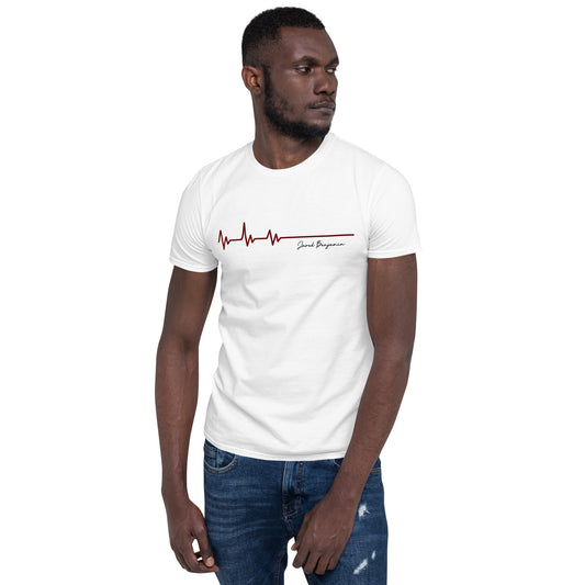 Flatline Short-Sleeve Unisex T-Shirt (Black, White, Grey)