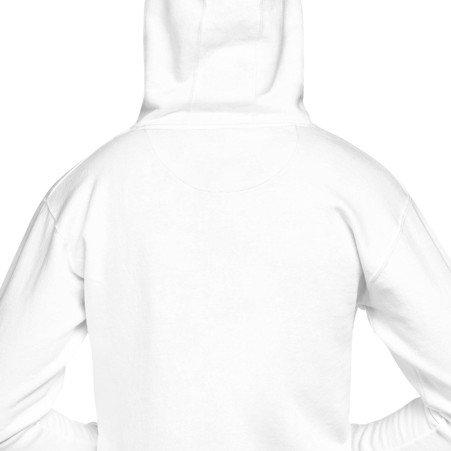 Hoodie High's and Low's White Unisex